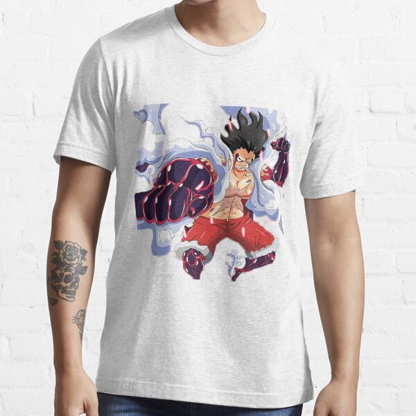 T-Shirt One Piece Luffy Gear Fourth Snake Man OMN1111