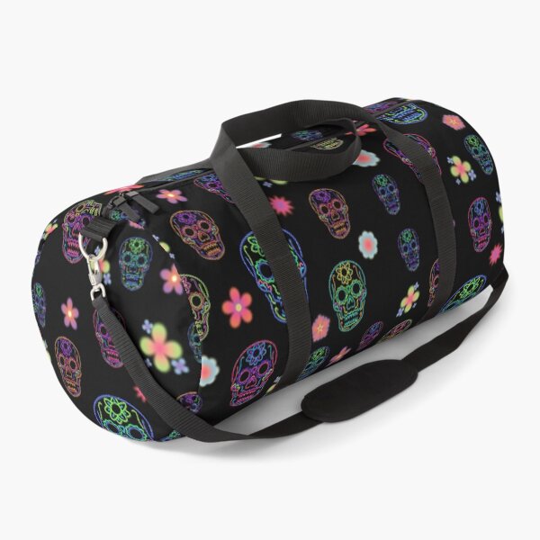 Item preview, Neon Sugar Skulls and Flowers designed and sold by Vanessa Hogle.