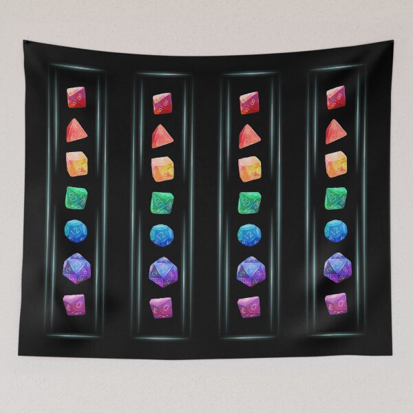 Item preview, Rainbow Dice Set designed and sold by -DearTreehouse-.