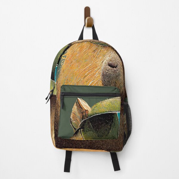 Item preview, Capybara with a sunglasses designed and sold by AICustomArt ⭐⭐⭐⭐⭐.