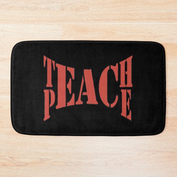 Item preview, teach peace designed and sold by ChenryConcepts.