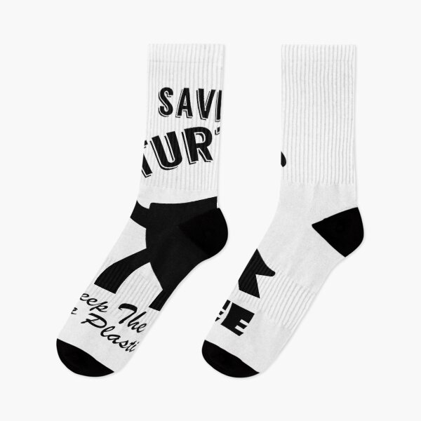 Item preview,  Save the turtles keep the sea plastic free shirts, Save the turtles keep the sea plastic free masks, Save the turtles keep the sea plastic free stickers  designed and sold by Poussyarts.