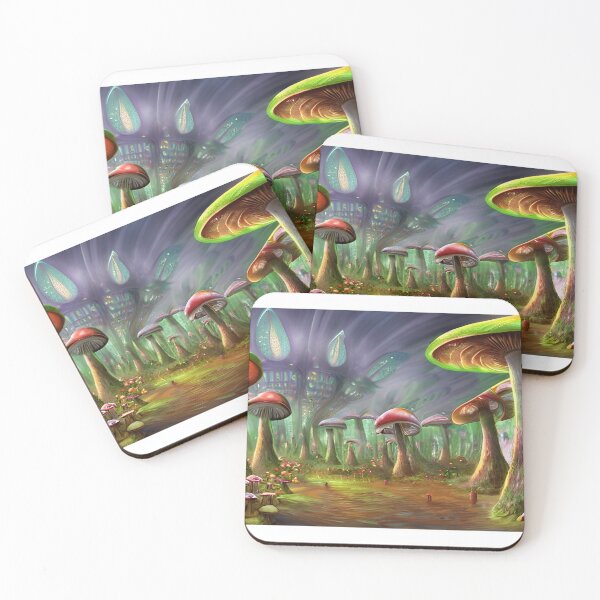 Item preview, Miniature Mushroom Kingdom Concept Art designed and sold by the-surrealist.