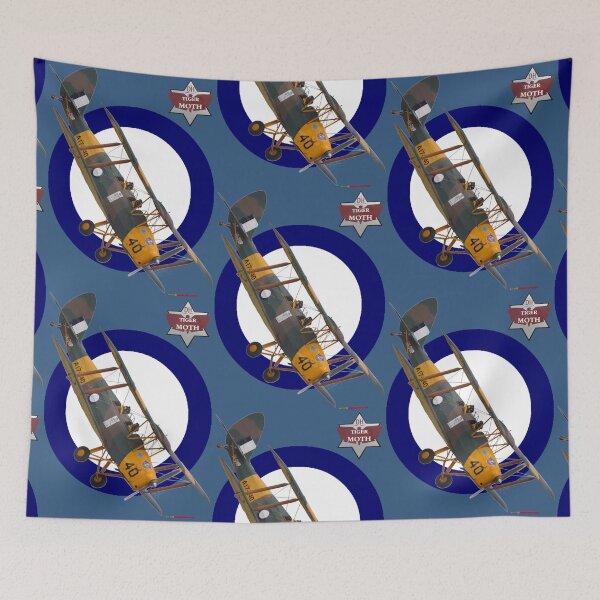Item preview, RAAF Roundel & Motif -Tiger Moth VH-DWP 2014 designed and sold by muz2142.
