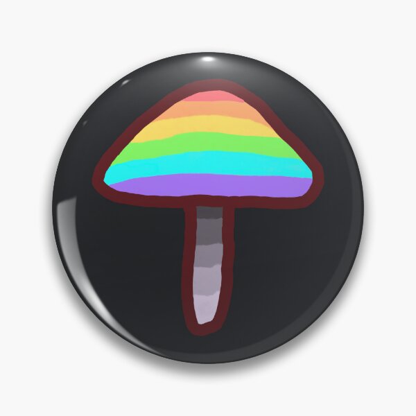 Item preview, Rainbow and Grayscale Mushroom designed and sold by dialon25.
