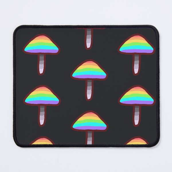 Item preview, Rainbow and Grayscale Mushroom designed and sold by dialon25.