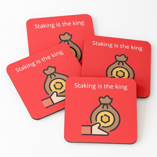 Item preview, Staking is the king designed and sold by UpcomingTech.