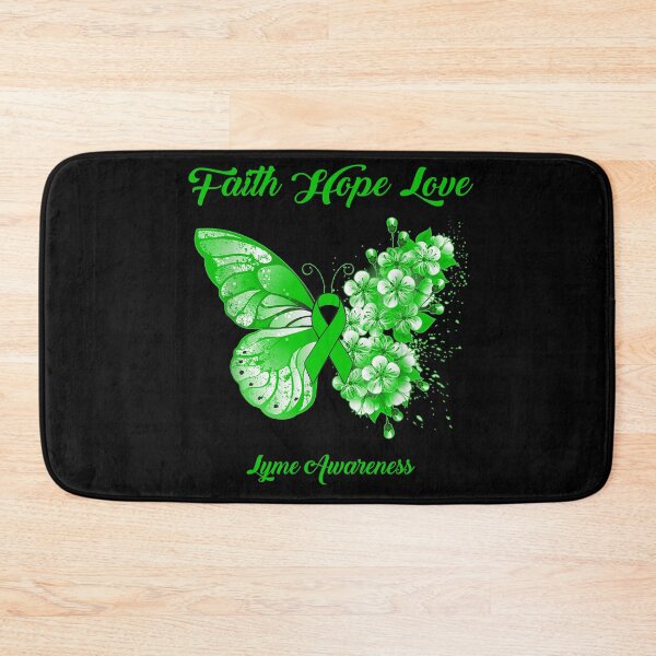 Item preview, Faith Hope Love Lyme Awareness Butterfly Ribbon Gifts designed and sold by Adropine.