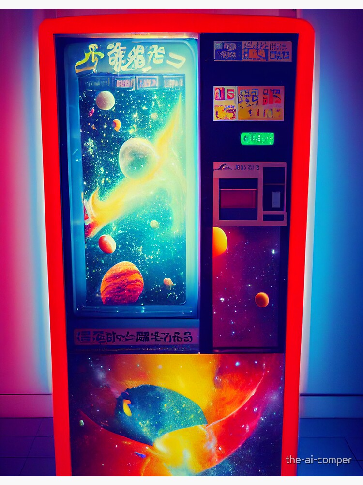 "Vending MachineSpace Edition Take 1" Sticker for Sale by theai