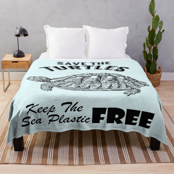 Item preview, Save the turtles keep the sea plastic free shirts, Save the turtles keep the sea plastic free masks, Save the turtles keep the sea plastic free stickers  designed and sold by Poussyarts.