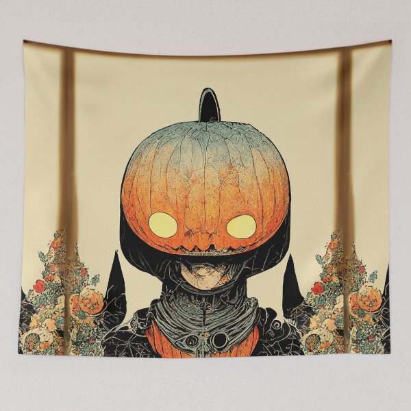 Item preview, Cyber Robot Jack o Lantern designed and sold by JinxedMonster.