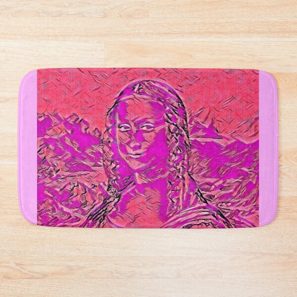 Item preview, "Mona Lisa (40)" an iconic Renaissance painting reimagined. designed and sold by thalasson.