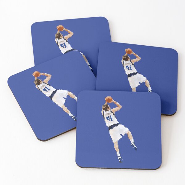 Item preview, Dirk Nowitzki Fadeaway (Pixel Art) designed and sold by RatTrapTees.