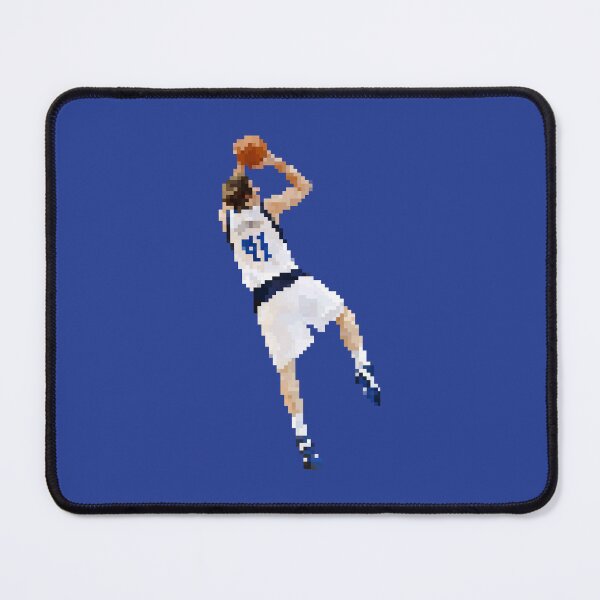 Item preview, Dirk Nowitzki Fadeaway (Pixel Art) designed and sold by RatTrapTees.
