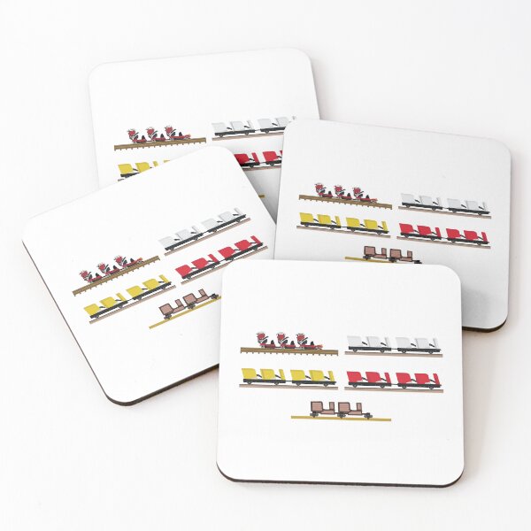 Item preview, Mt. Olympus Coaster Cars Design designed and sold by CoasterMerch.