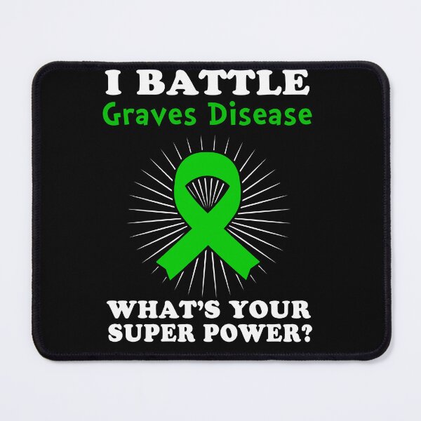 Item preview, I Battle Graves Disease Funny Graves Disease Warrior Gift designed and sold by rechardtee.
