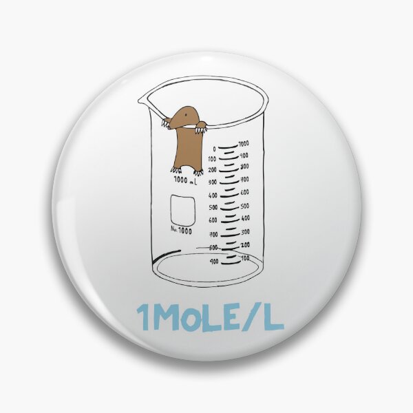Item preview, Chemistry 1 Mole per Litre for Mole or Avogadro's Day designed and sold by SAFREN.