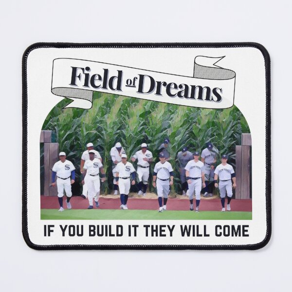 Item preview, Field of Dreams 2021 'If you build it, they will come' MLB Game White Sox Yankees designed and sold by builtbyher.