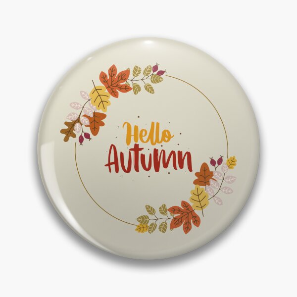 Item preview, Hello Autumn Leaf Frame designed and sold by greenoriginals.