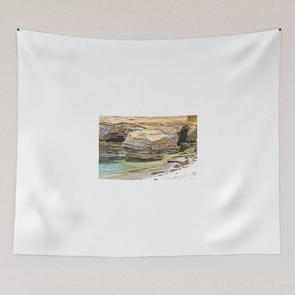 Item preview, La Jolla Cliffs at Low Tide designed and sold by Jane Girardot.