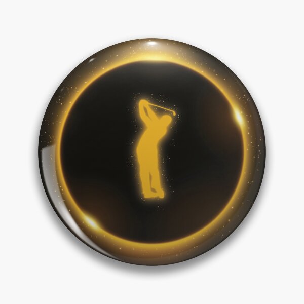 Item preview, Golf Swing Eclipse Silhouette Logo Design     designed and sold by FuddalanDesigns.