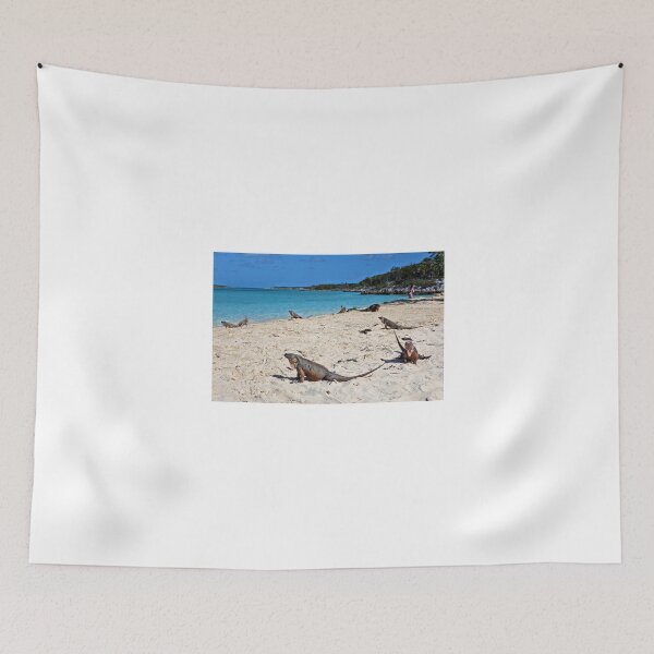 Item preview, Iguanas at the Beach Bahamas designed and sold by Jane Girardot.