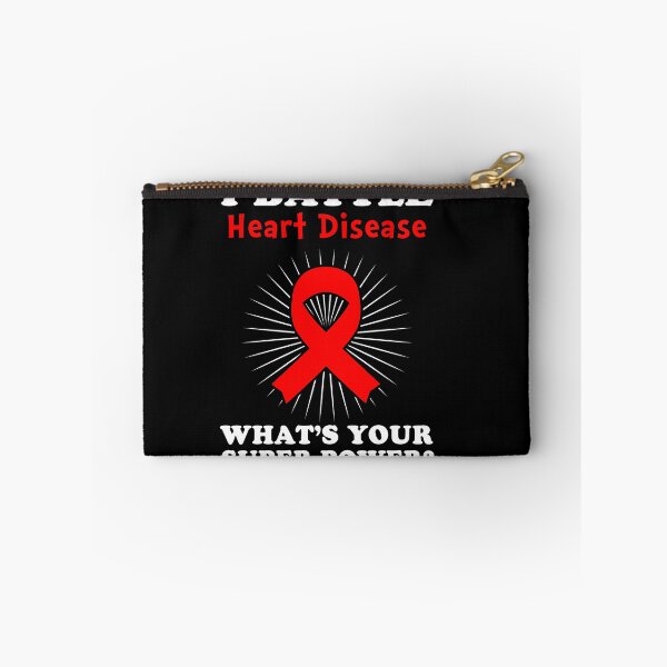 Item preview, I Battle Heart Disease Funny Heart Disease Warrior Gift designed and sold by rechardtee.