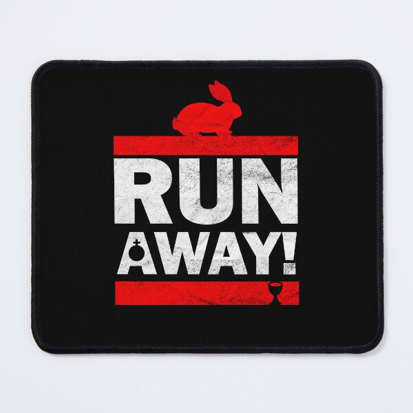 Item preview, Run Away! - Distressed Design designed and sold by risible.