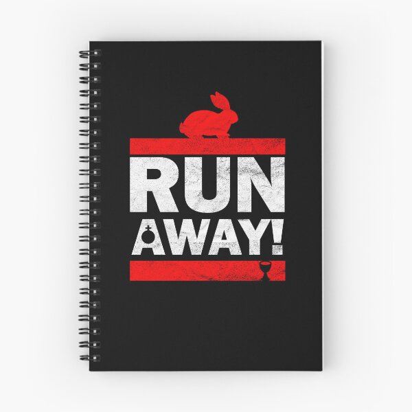 Item preview, Run Away! - Distressed Design designed and sold by risible.