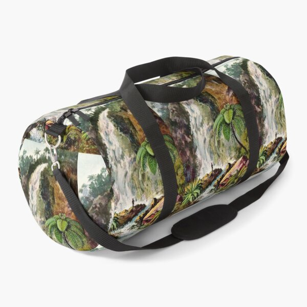 Item preview, Tjiburrum waterfall at Pangerango volcano in Java Ernst haeckel designed and sold by TeeARTHY.