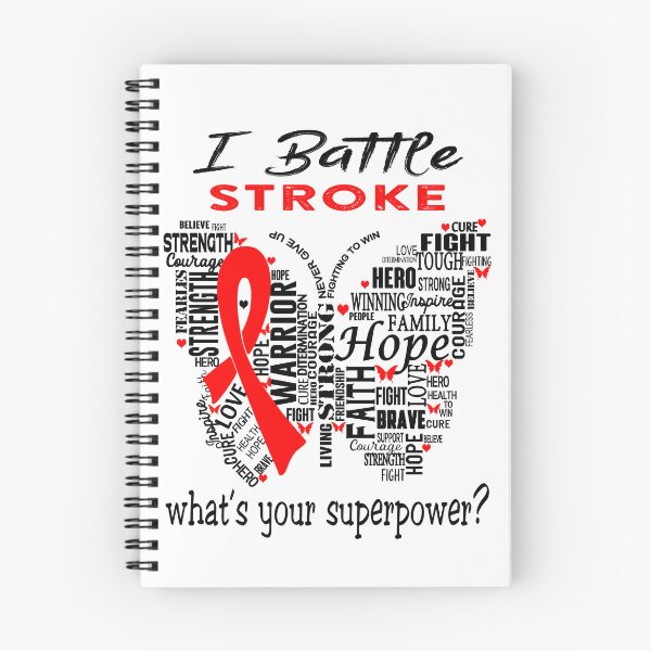 Item preview, Stroke Warrior - I Battle Stroke What is your Superpower? designed and sold by KirstybShop.