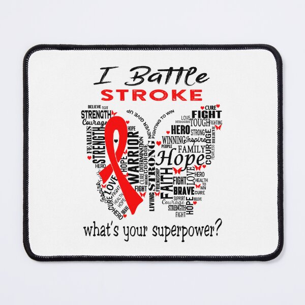 Item preview, Stroke Warrior - I Battle Stroke What is your Superpower? designed and sold by KirstybShop.