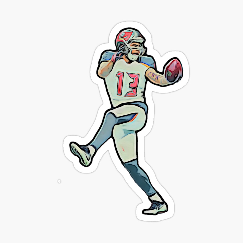 Mike Evans Football Paper Poster Buccaneers 3 - Mike Evans