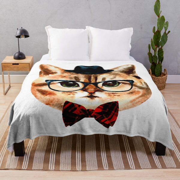 Item preview, Funky Cat With Glasses designed and sold by joseech.