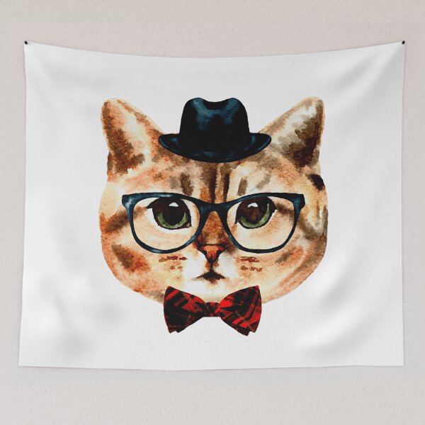 Item preview, Funky Cat With Glasses  designed and sold by joseech.