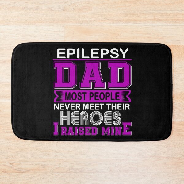 Item preview, Proud Epilepsy Dad Most People Never Meet Their Heroes I Raise Mine designed and sold by frechettee.
