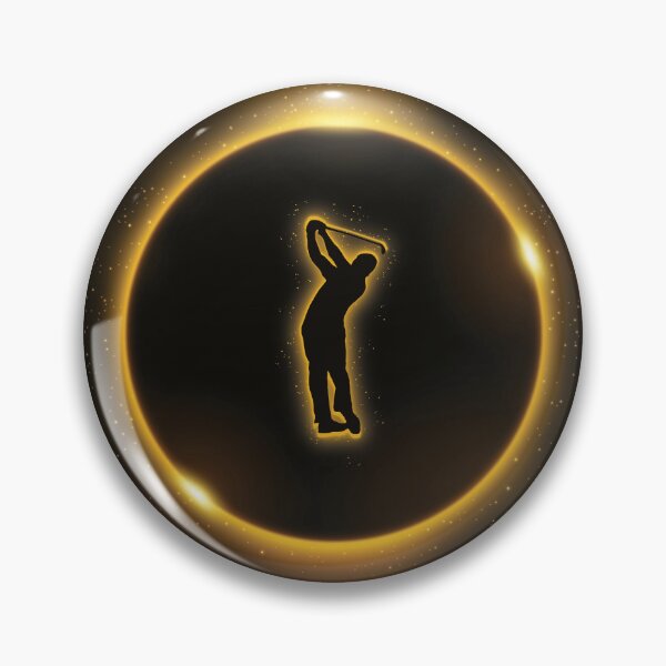 Item preview, Golf Swing Eclipse Black Silhouette Design     designed and sold by FuddalanDesigns.