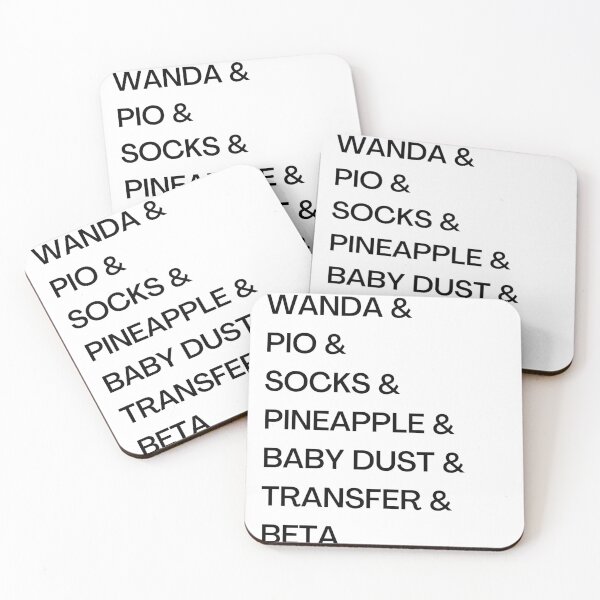 Item preview, IVF TTC Fertility Transfer Shirt - Wanda, PIO, Pineapple, Baby Dust designed and sold by nrpelham.