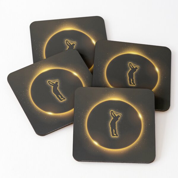 Item preview, Golf Swing Eclipse Black Silhouette Design     designed and sold by FuddalanDesigns.