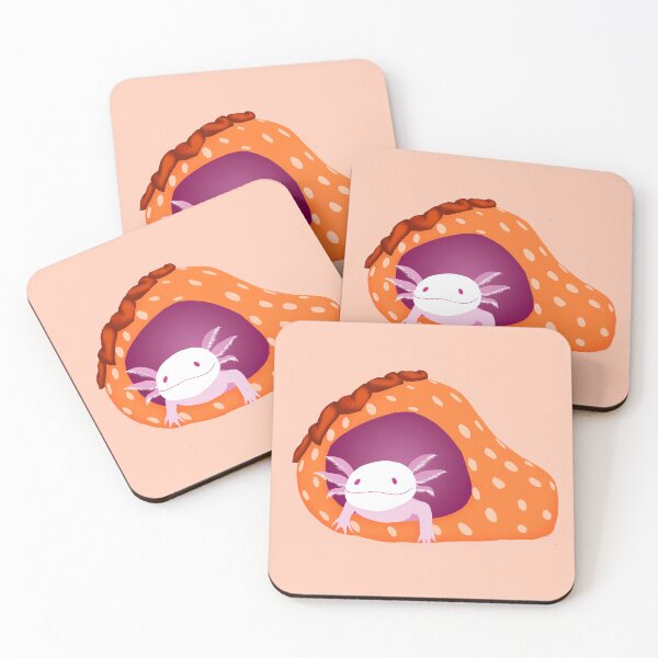 Item preview, Lesbian Pride Axolotl designed and sold by Icarian Ashes.