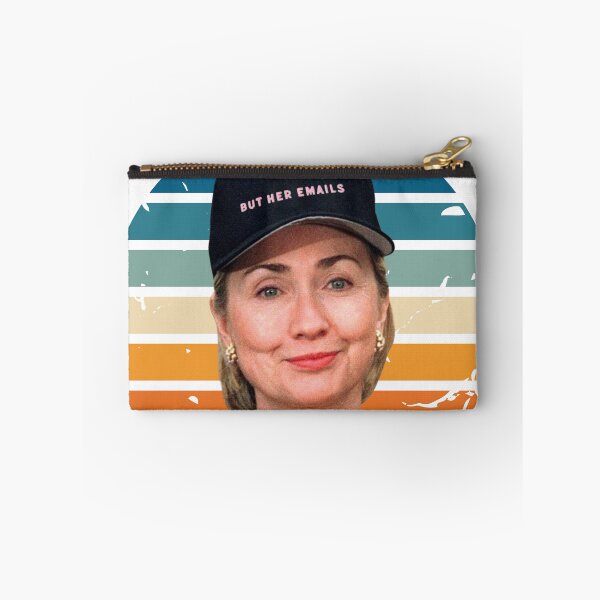 Item preview, Hillary wearing But Her Emails hat designed and sold by MadamBullmoose.