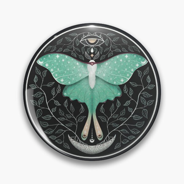 Item preview, Cottagecore Magic Moon Moth - Witchy Vibes - Fall Mood - Autumn Mood - Cottagecore - Goblincore designed and sold by ShyOwlet.