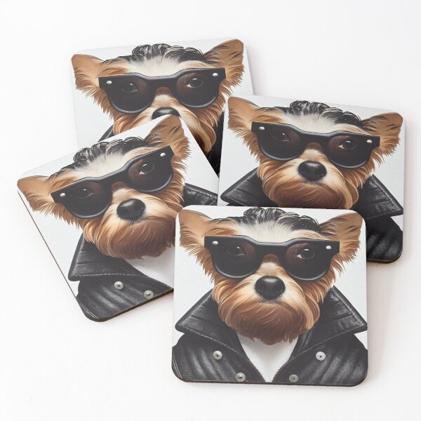 Item preview, Rebel Yorkie like James Dean designed and sold by Studiowatermars.