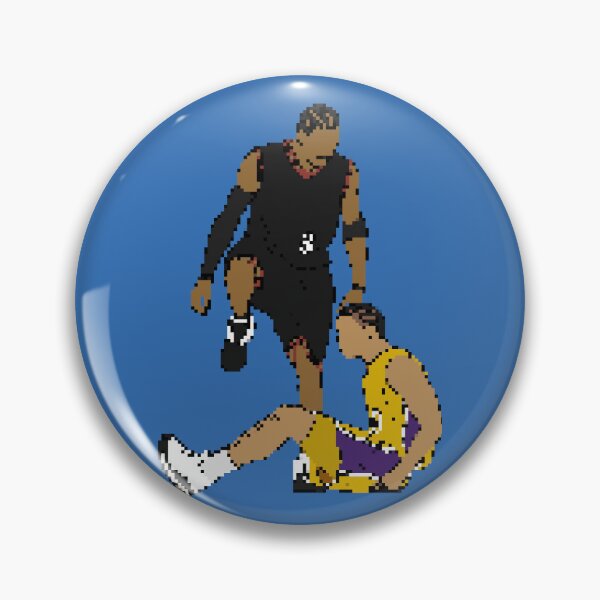 Item preview, Allen Iverson Steps Over Tyronn Lue (Pixel Art) designed and sold by RatTrapTees.
