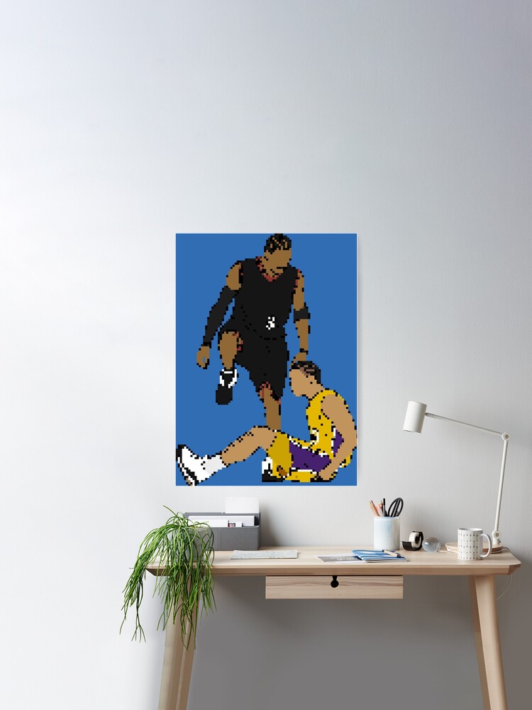 Allen Iverson Steps Over Tyronn Lue Low Poly Poster for Sale by  RatTrapTees