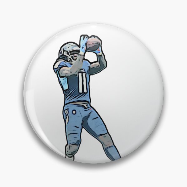 Item preview, AJ brown titans wide receiver bold cartoon  designed and sold by eNVy Co.