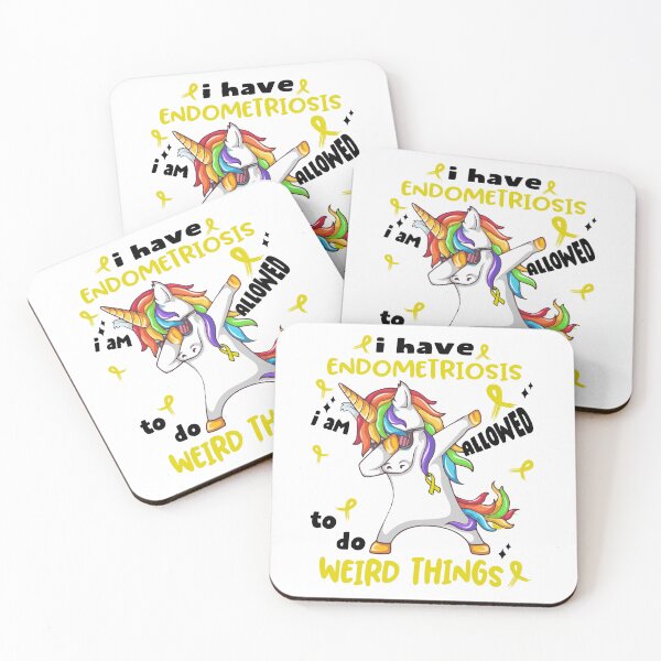 Item preview, Endometriosis Awareness Funny I have Endometriosis i'm allowed to do Weird Things! designed and sold by JanetShop809.