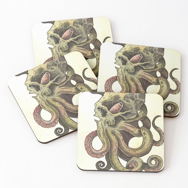 Item preview, octopus skull designed and sold by MarkADArt.