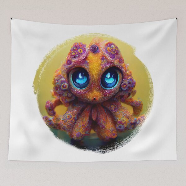 Item preview, Cute Octopus_Collectible 02 designed and sold by fusion-aura.
