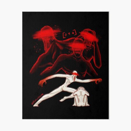 SCP-096 (The Shy Guy) Classic Popular Premium Art Board Print for Sale by  MasukBoss